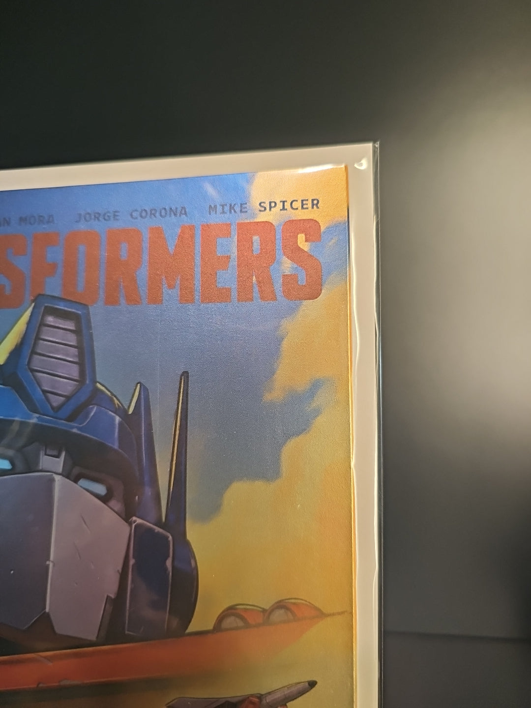 Transformers #25 Cover A - Foil - SIGNED by David Nakayama w/COA