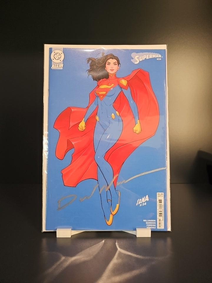 Superman #24 - Cover B - SIGNED By David Nakayama at NYCC w/COA