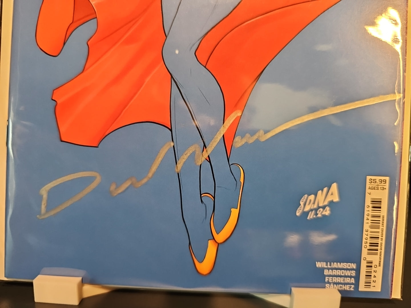 Superman #24 - Cover B - SIGNED By David Nakayama at NYCC w/COA